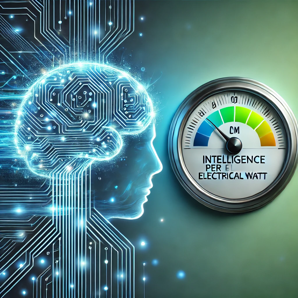 New Metric for AI Efficiency: Intelligence Per Electrical Watt