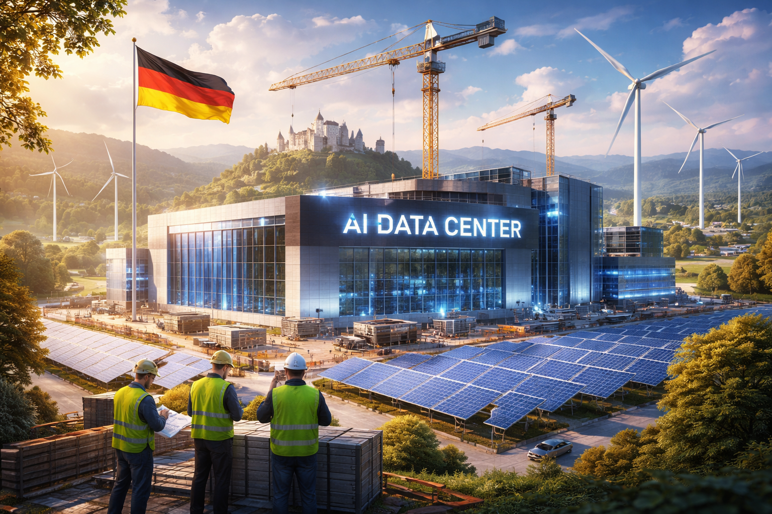 German Start-Up Plans AI Data Center to Strengthen Europe’s Digital Sovereignty